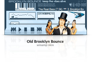 Winamp skin, Old Brooklyn Bounce (Skin remix by Kreeogen  www.winamp2.by.ru  kreeogen@mail.ru)